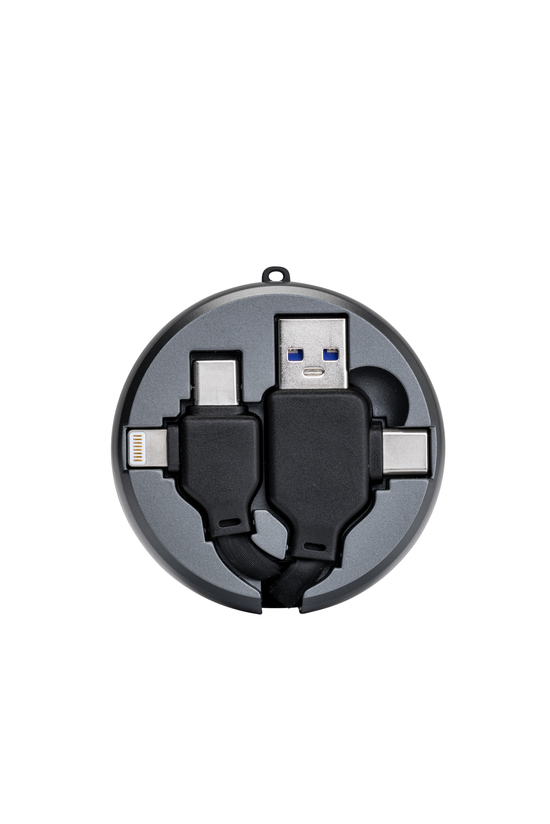 DRUM 2in2 Kabelbox 65W schwarz