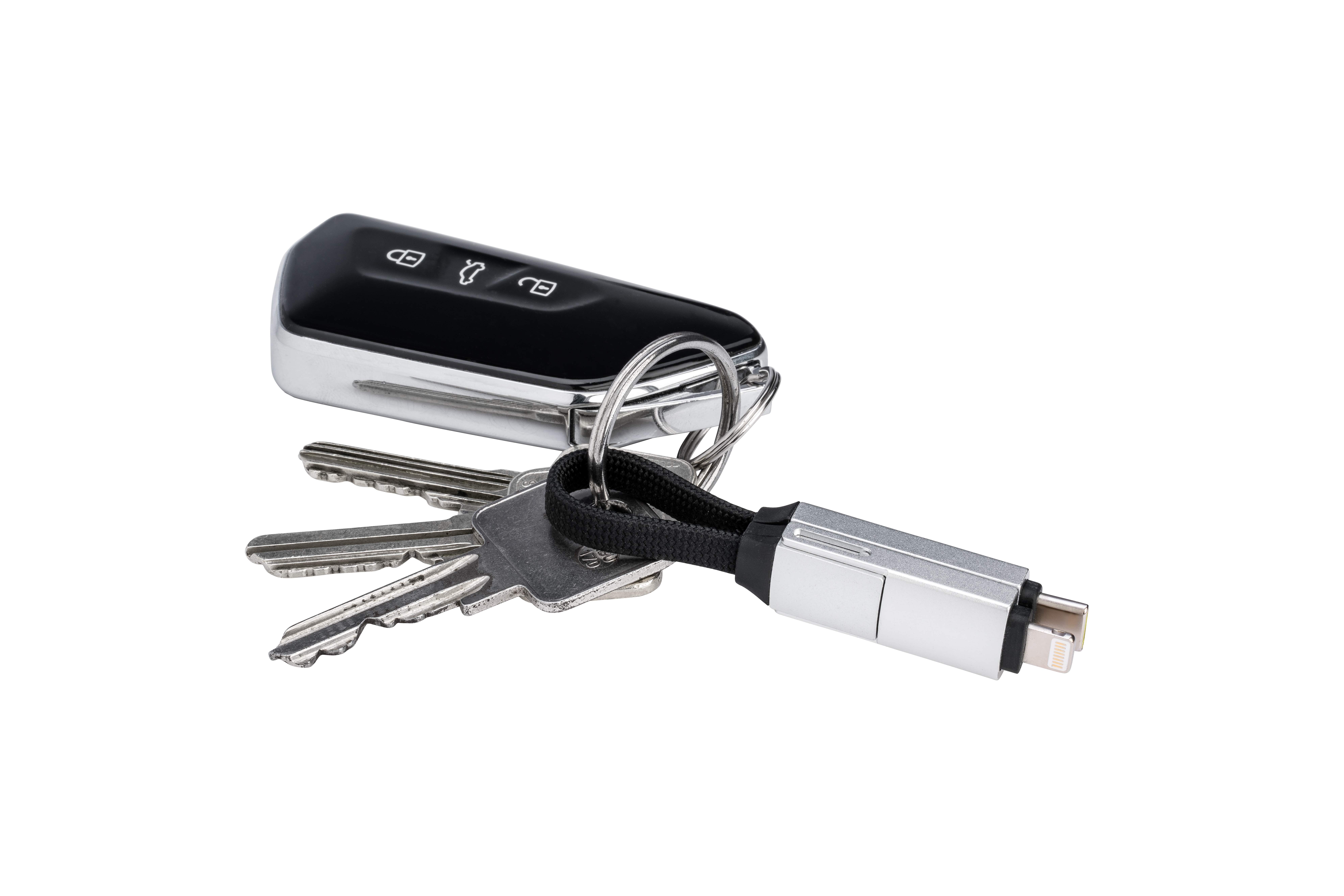 CONNECT Kabel 100W silbern