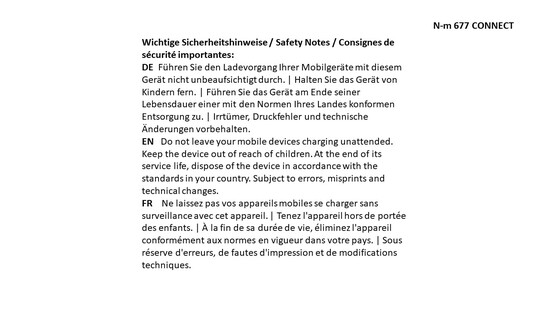 CONNECT Kabel 100W silbern