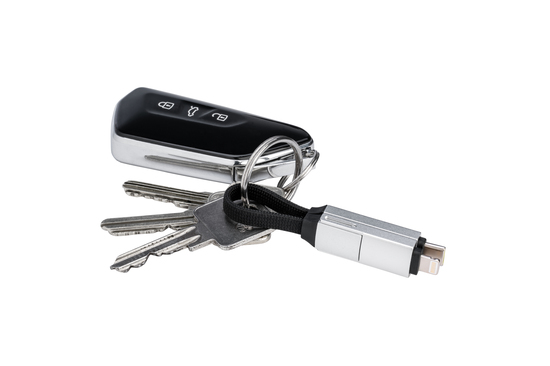 CONNECT Kabel 100W silbern