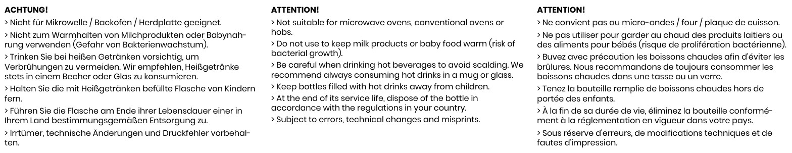 ICON Vakuumflasche 400ml