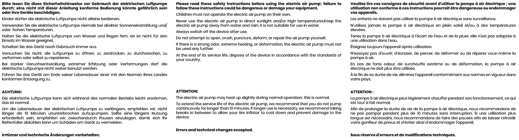PUMP Universal- Reifenpumpe