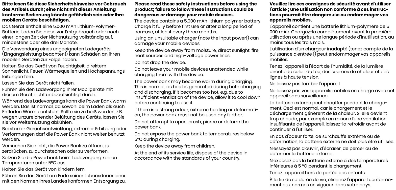 ULTRA Powerbank 5000mAh