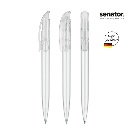 senator Challenger Frosted  Druckkugelschreiber