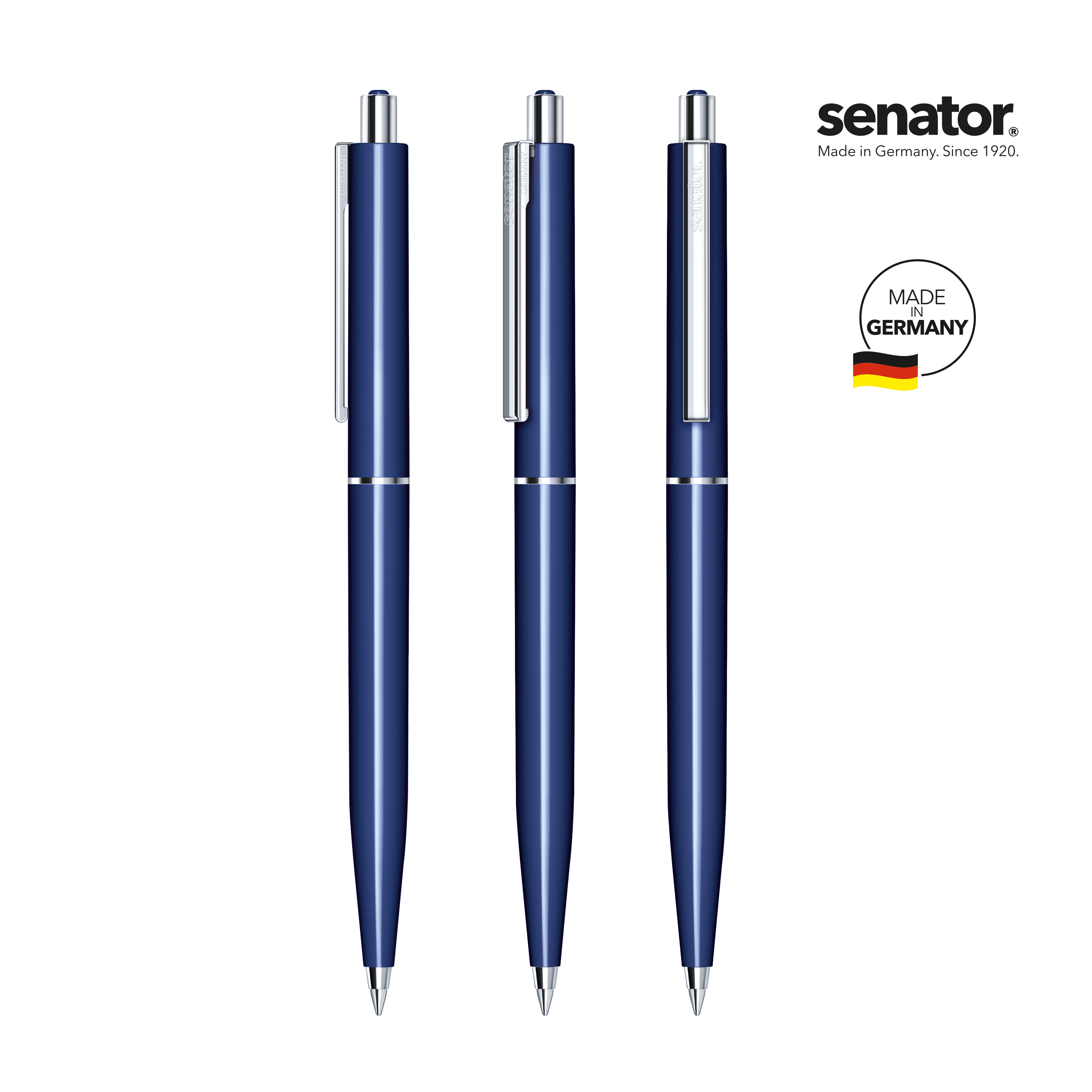 senator Point  Polished  Druckkugelschreiber