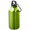 Oregon 400 ml RCS-zertifizierte Trinkflasche aus recyceltem Aluminium mit Karabinerhaken