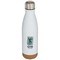 Cove 500 ml doppelwandige, vakuumisolierte Trinkflasche aus Edelstahl mit Korkdetails