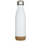 Cove 500 ml doppelwandige, vakuumisolierte Trinkflasche aus Edelstahl mit Korkdetails