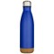 Cove 500 ml doppelwandige, vakuumisolierte Trinkflasche aus Edelstahl mit Korkdetails