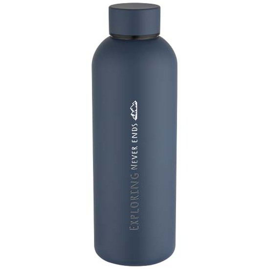 Spring 750 ml RCS-zertifizierte einwandige Trinkflasche aus recyceltem Edelstahl