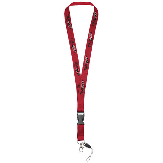 Sagan Lanyard mit abnehmbarer Schnalle und Handyband