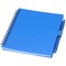 Niove Softcover Notizbuch aus recyceltem Kunststoff mit Kugelschreiber (blaue Mine)