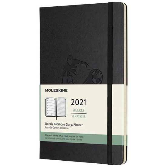 Moleskine Hardcover 12 Monate Wochenkalender L