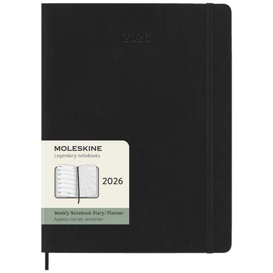 Moleskine Softcover 12 Monate Wochenkalender XL