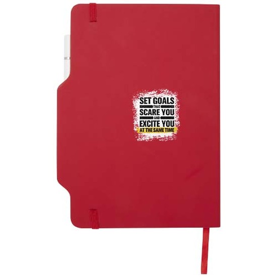 Nexus A5 Hardcover Notizbuch mit Kugelschreiber und Bleistiftset (schwarze Mine)