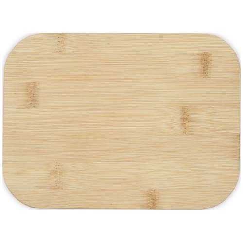 Roby Glas-Brotdose mit Bambusdeckel