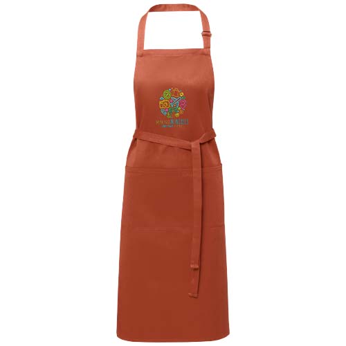 Andrea 240 g/m² Schürze mit verstellbarem Nackenband