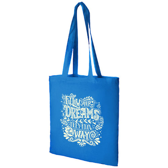 Madras 140 g/m² Baumwoll Tragetasche 7L