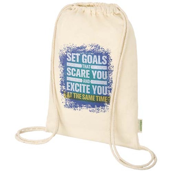 Odisha 140 g/m² OCS Bio-Sportbeutel 5L