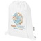 Peru Blend 180 g/m² Sportbeutel aus GRS recycelter Baumwolle 5L