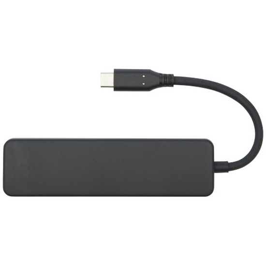 Loop Multimedia-Adapter aus recyceltem RCS Kunststoff USB 2.0-3.0 mit HDMI-Anschluss