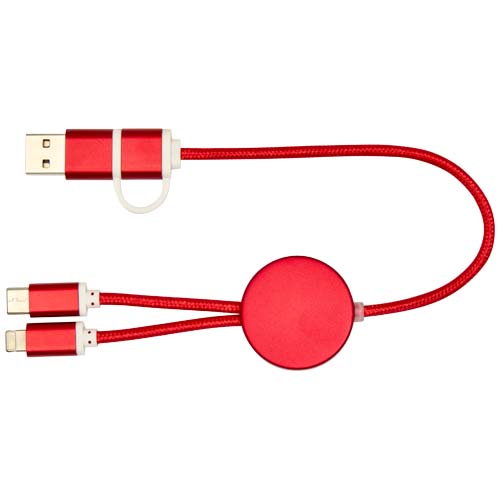 Alasia 30 cm 5-in-1 Kabel aus recyceltem Kunststoff für Datenübertragung und 27W Schnellladung