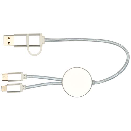 Alasia 30 cm 5-in-1 Kabel aus recyceltem Kunststoff für Datenübertragung und 27W Schnellladung