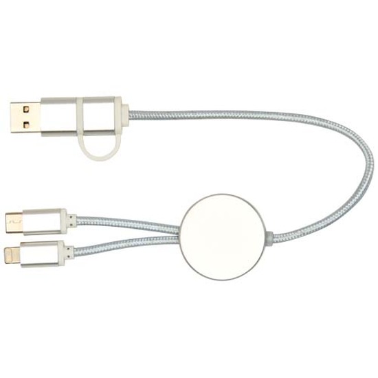 Alasia 30 cm 5-in-1 Kabel aus recyceltem Kunststoff für Datenübertragung und 27W Schnellladung