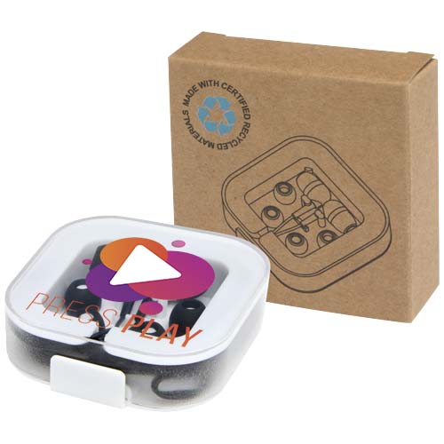 Baekdu kabelgebundenes Headset Typ-C mit Aufbewahrungsbox aus recyceltem Kunststoff