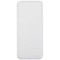 Adhil 10 W 10.000 mAh Powerbank aus recyceltem Kunststoff mit 2 integrierten Kabeln