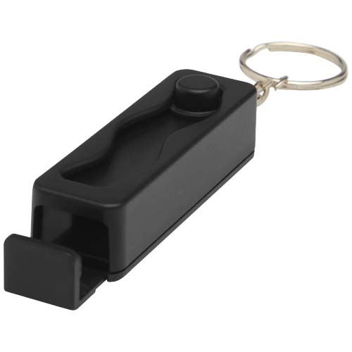 Aggia Telefonladestation aus recyceltem Kunststoff mit Fidget-Toy