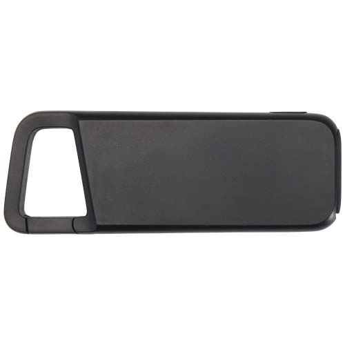 Alkes 12 W 5.000 mAh wasserfeste Powerbank aus recyceltem Kunststoff mit Karabinerhaken