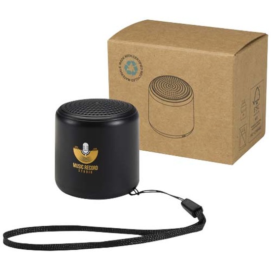 Velkis 3 W Bluetooth® Lautsprecher aus recyceltem Kunststoff