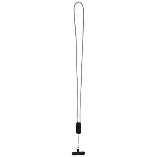 Anser Smartphone Lanyard aus recyceltem Kunststoff mit 27 W 5-in-1 integriertem Kabel