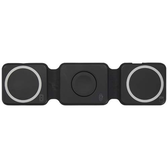 Armus 15 W 3-in-1 zusammenklappbares kabelloses Ladegerät aus recyceltem Kunststoff