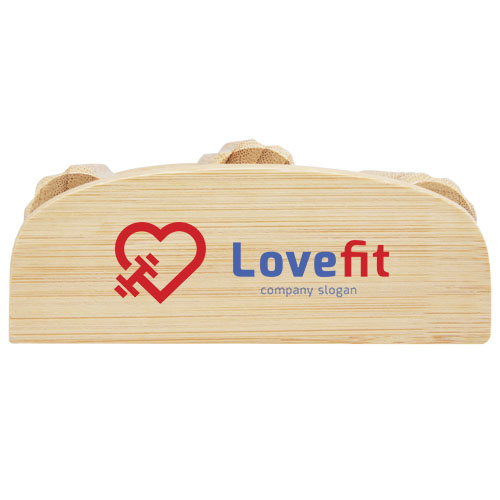 Venis Fußmassageroller aus Bambus