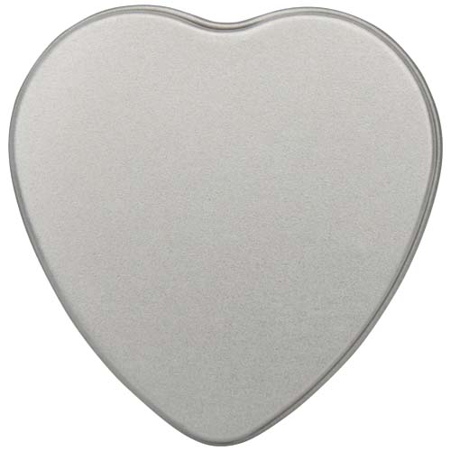 Blissful Herzförmige Zinnkerze mit Vanille Duft