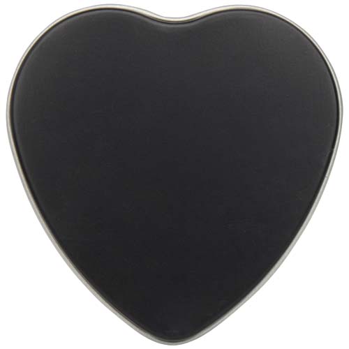 Blissful Herzförmige Zinnkerze mit Vanille Duft