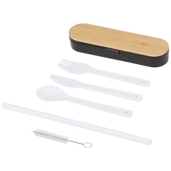 Runa Besteckset mit Bambusdeckel