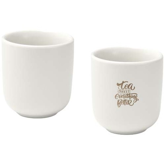 Male 90 ml Keramik Espressotassen – 2er Set