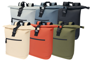 Resi Plus 15" GRS-recycelter Rolltop Rucksack