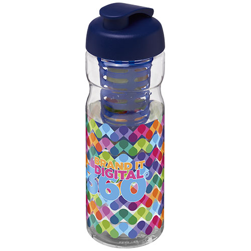 H2O Active® Base 650 ml Sportflasche mit Klappdeckel und Infusor