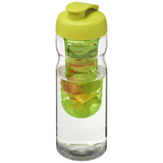 H2O Active® Base 650 ml Sportflasche mit Klappdeckel und Infusor