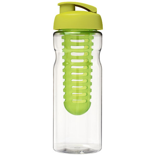 H2O Active® Base 650 ml Sportflasche mit Klappdeckel und Infusor