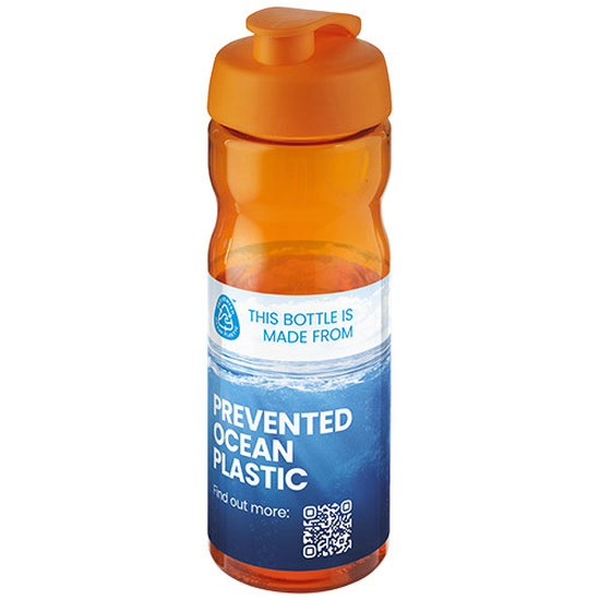 H2O Active® Eco Base 650 ml Sportflasche mit Klappdeckel