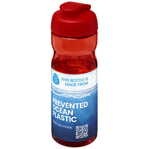 H2O Active® Eco Base 650 ml Sportflasche mit Klappdeckel