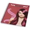 Desk-Mate® A5 recyceltes farbiges Notizbuch mit Spiralbindung