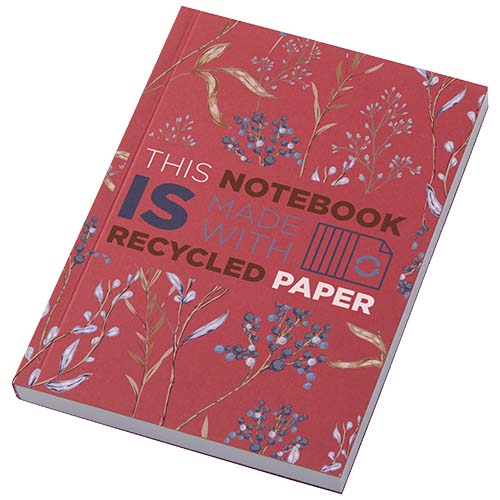 Novella Austen A6 Softcover Notizbuch aus Recyclingmaterial – 100 Blatt