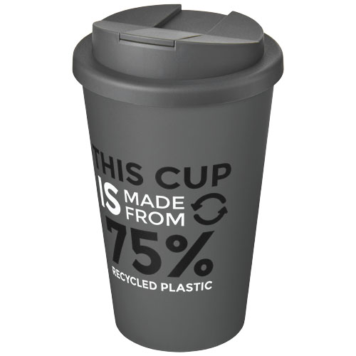Americano® Eco 350 ml recycelter Becher mit auslaufsicherem Deckel
