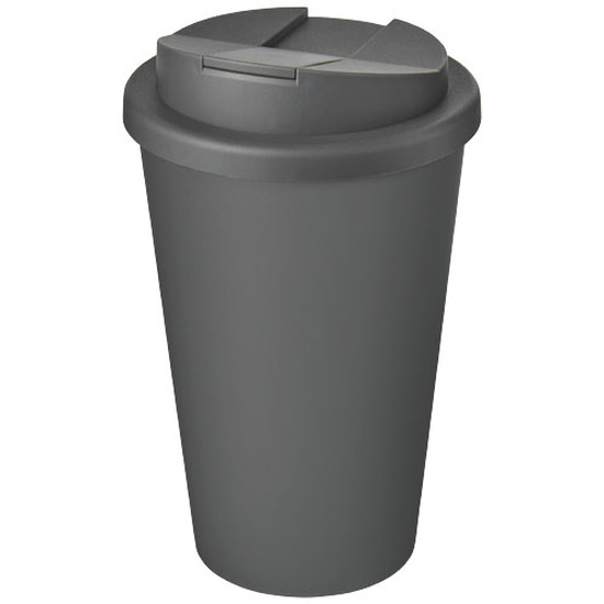 Americano® Eco 350 ml recycelter Becher mit auslaufsicherem Deckel